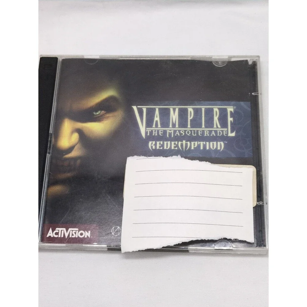 *As Is* Vampire The Masquerade PC Video Game